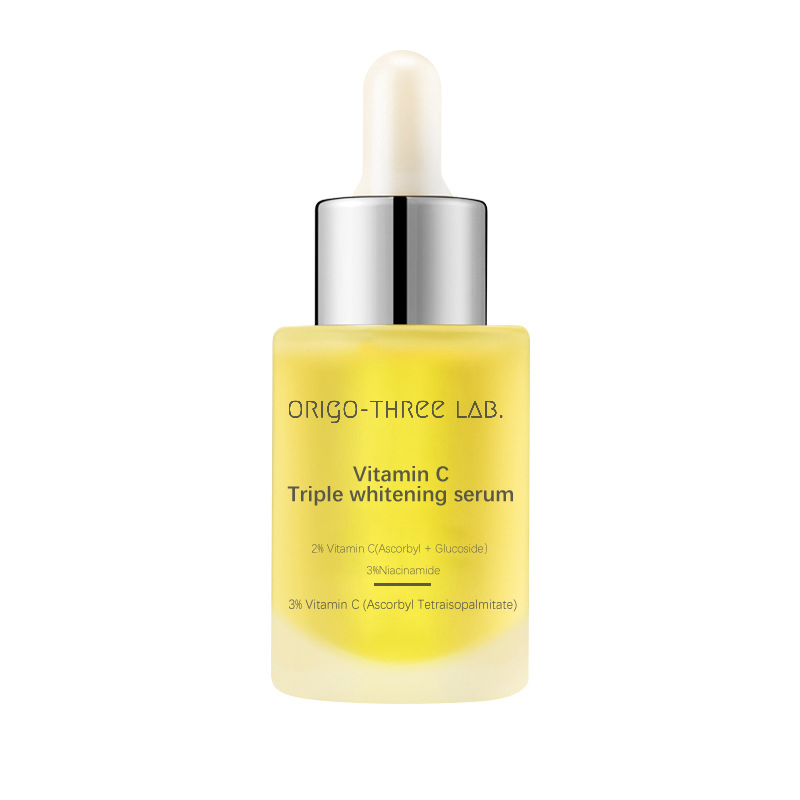Private Label Skin Care Beauty Products 3% Niacinamide And Whitening 6% Vitamin C Serum 