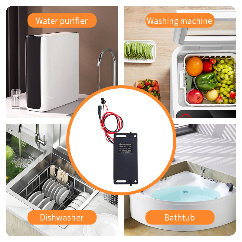 Home Kitchen Ozone Food Ozonerator Home Appliance Ozone Generator For Air Water Food And Utensils 