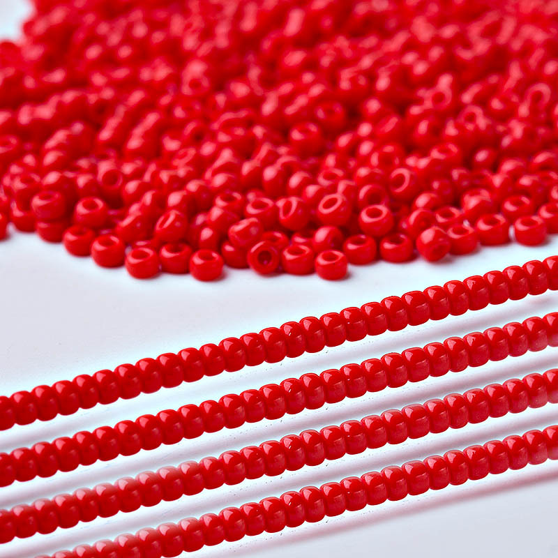 Miyuki 2mm Round Pony Seed Beads Solid Multiple Colour Glass Beads For Jewelry Making Ring Braided Beads 