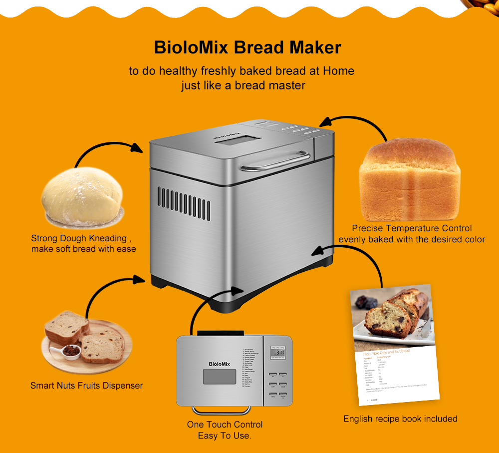 Digital Electric Power Home Kitchen Appliance Bakery French Bread Bun Making Machine Made In China Best Bread Makers 2021 