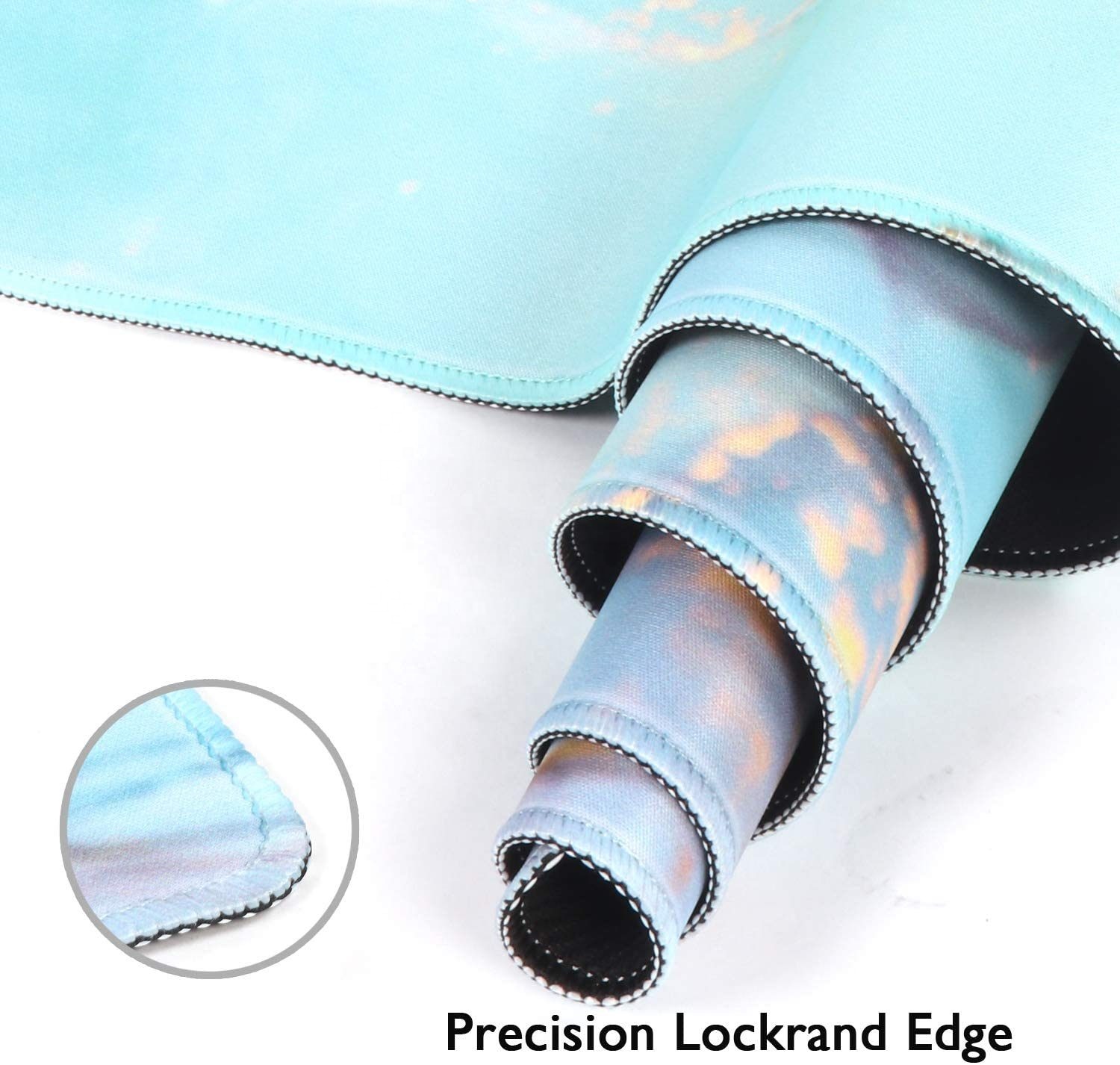 Extended Large Xxl Gaming Mouse Pad With Non-slip Rubber Base Stitched Eges Desk Mat For Computer Gaming 