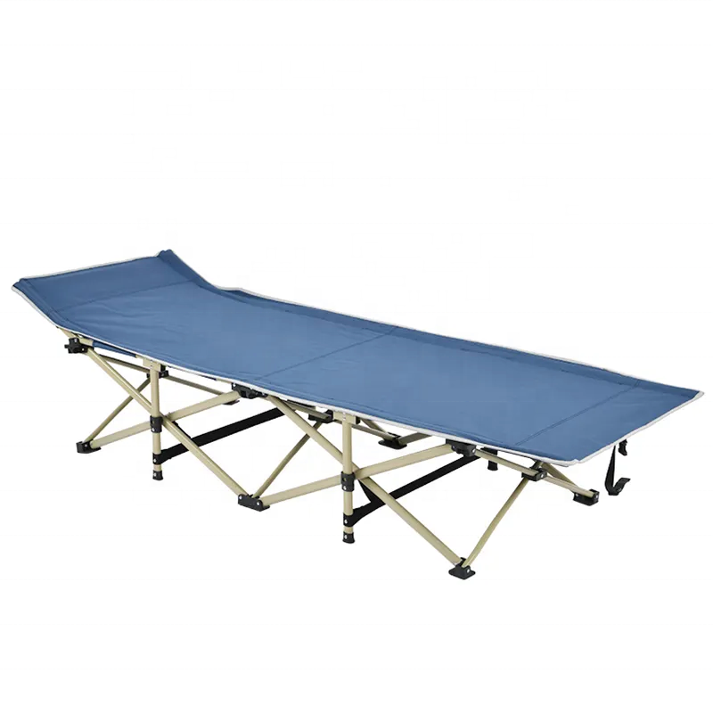 High Quality Wholesale Outdoor Camping Folding Cots For Adults Portable Sleeping Cot For Picnic Camp 