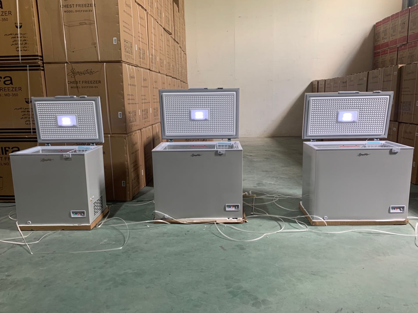 Chest Freezer 150l 200l 250l 350l Horizontal Single Temperature Home Deep Freezer 