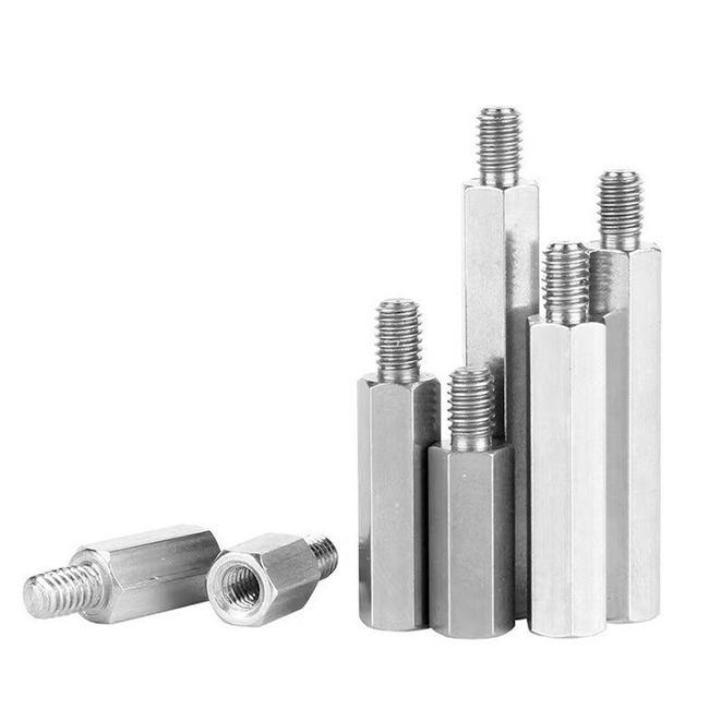 Stainless Steel Hexagon Screw Column M3*15+6 / Computer Metal Hardware And Accessories --hexagon Screw Column / Customizable 