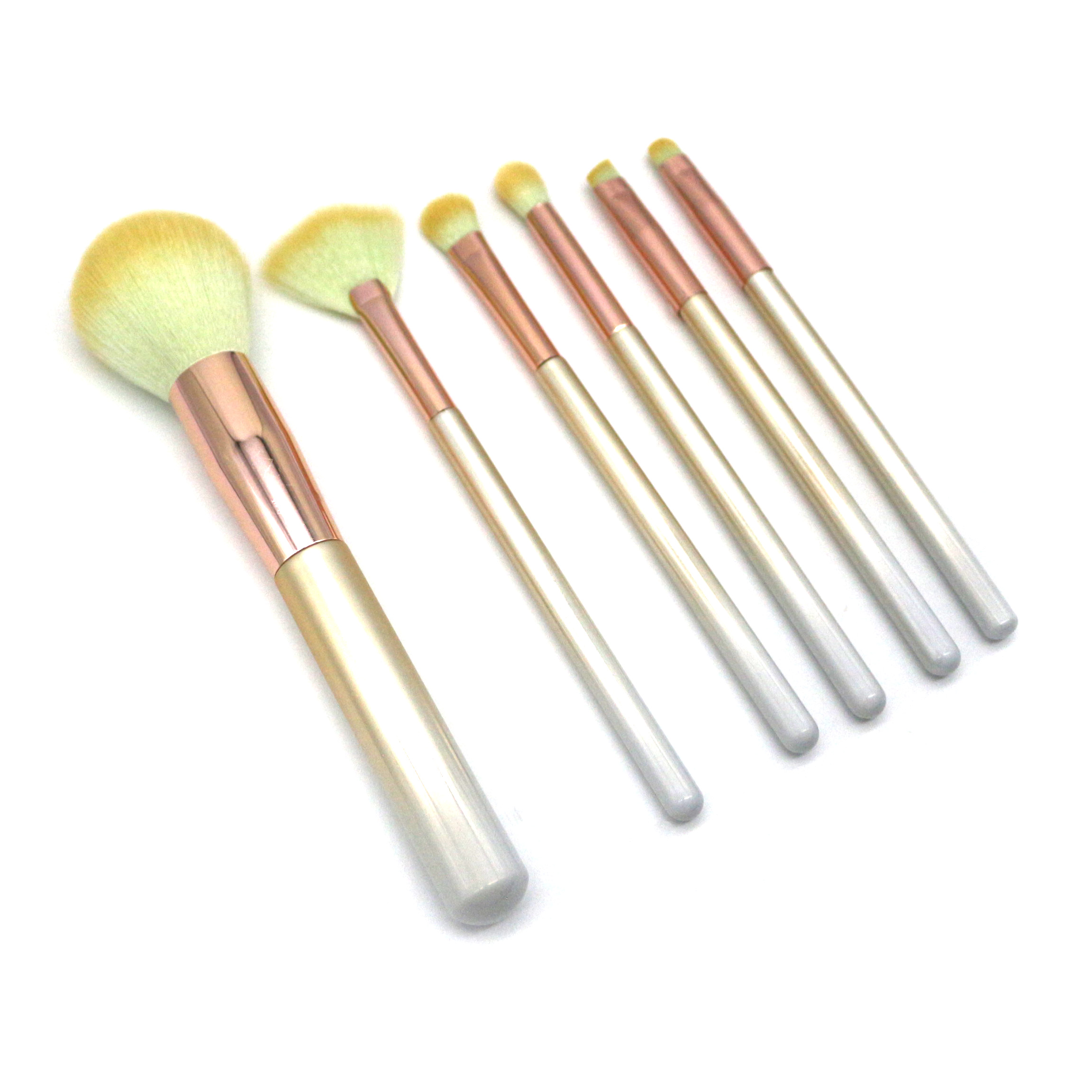 Professional Vegan Soft Synthetic Fiber Custom Logo Eco Friendly Beauty Products For Women Makeup Brushes Set 