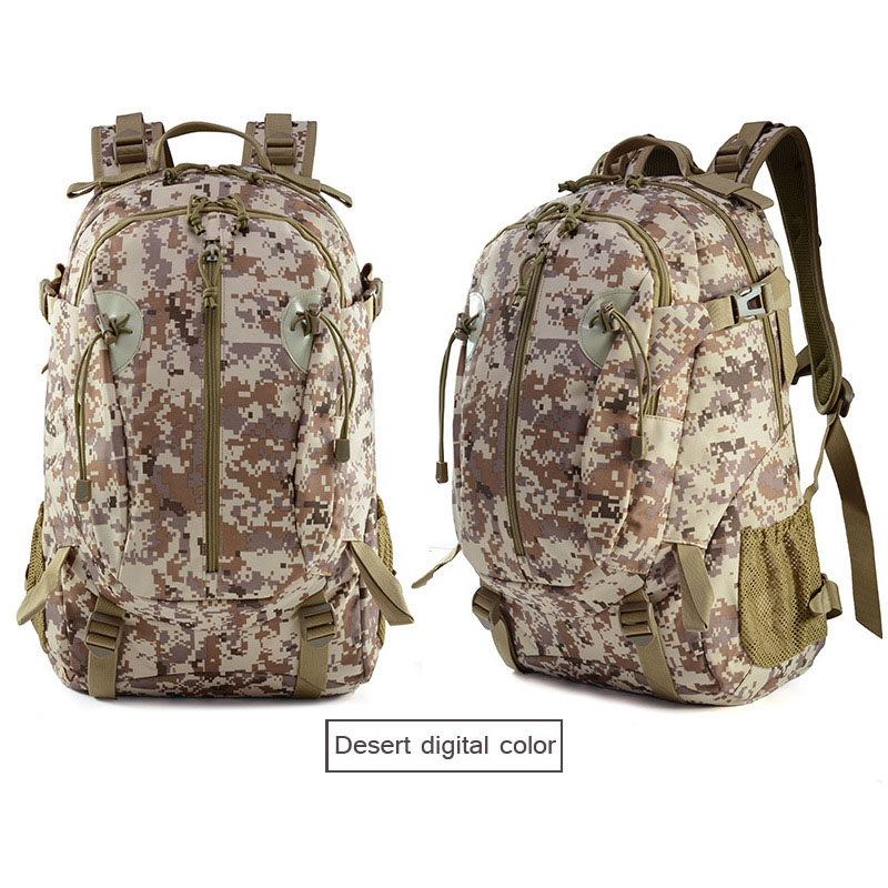 Camo Molle Bag Sports Camping Backpack Outdoor Mountaineering Leisure Lightweight Other Travel Hiking Tactical Backpack 