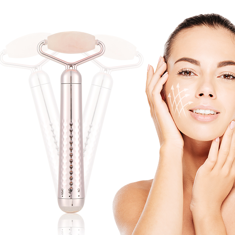 Free Shipping Items 3 In1 For Women Face Lifting Facial Masasager Induction Beauty Products 