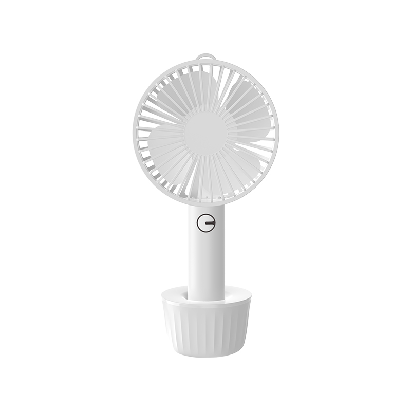 Smart Home Appliances Usb Charging Hand Fan Rechargeable Battery Operated Mini Handheld Fan With Stand Base 