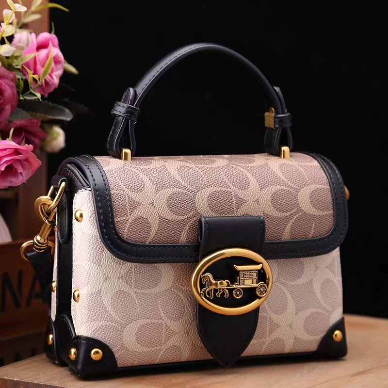 Wholesale Vintage Luxury Artware Trending Lock Leather Bag Shoulder Women Handbags For Women 