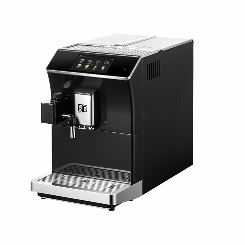 Home Appliances Coffee Beans Grind And Brew Electric Coffee Maker Coffee Machine With Grinder Milk Frother 