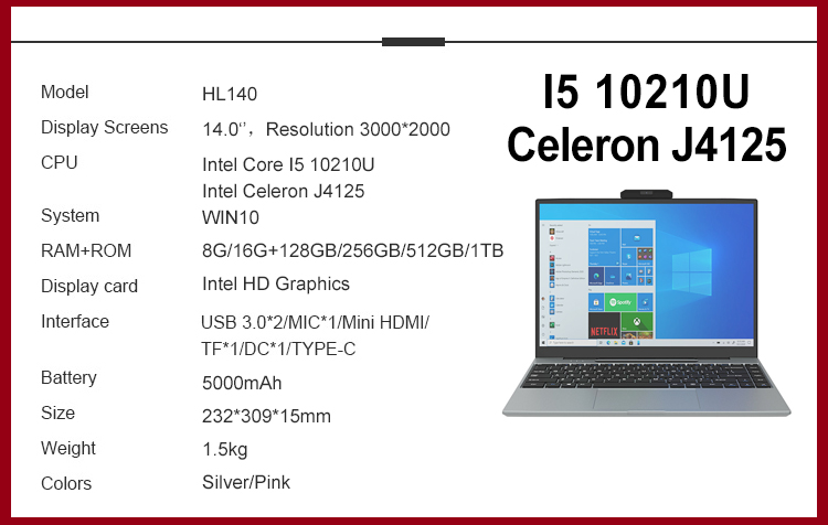 Hot Sale Factory Direct Get Free Laptop For Students Touch Screen Laptop 360 Degree 15.6 Cheap Laptop Computer With High Quality 