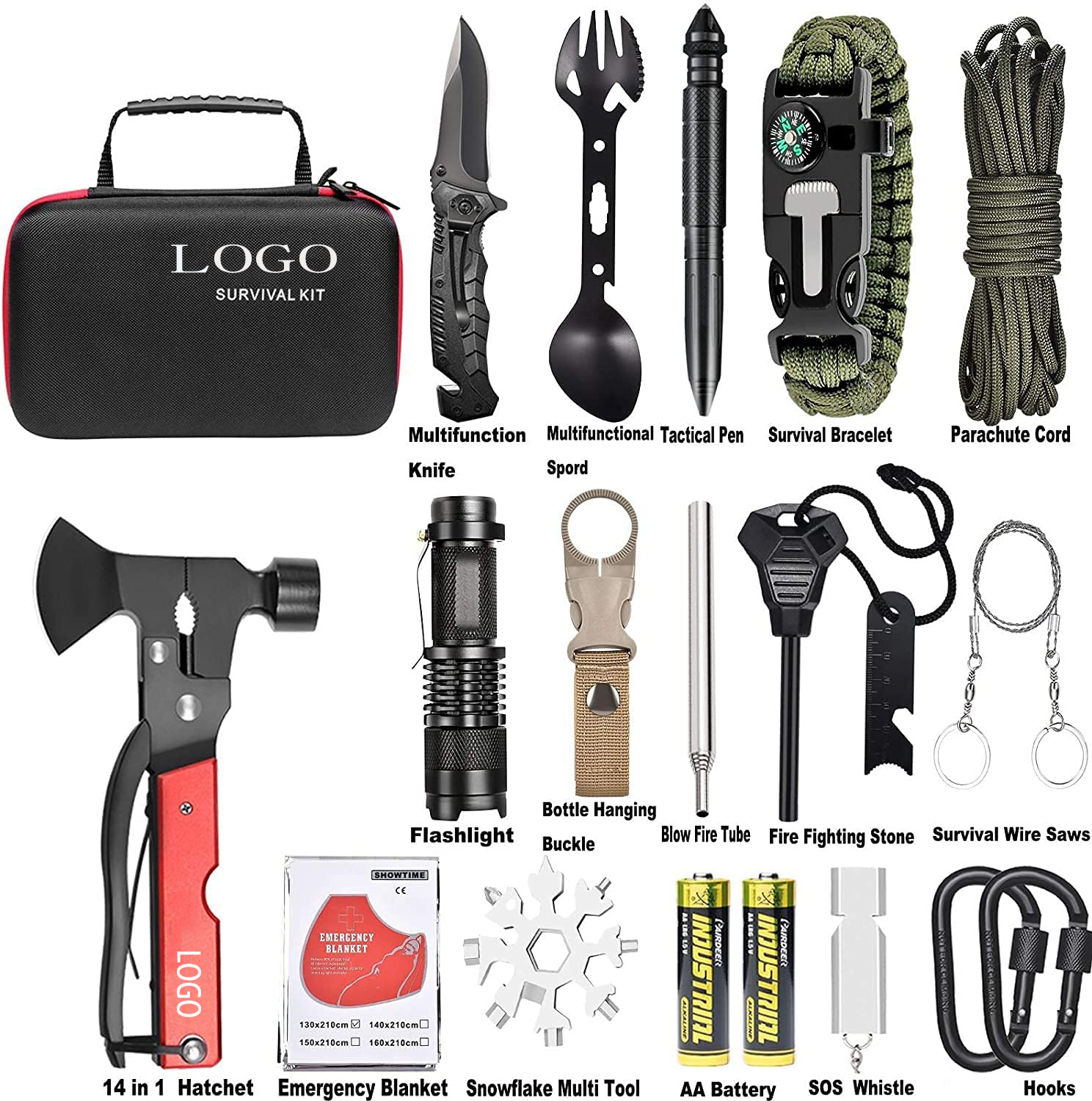 Ultimate Survival Tool Kit - Essential Outdoor Emergency Gear For Unforeseen Situations Wholesale Camping 