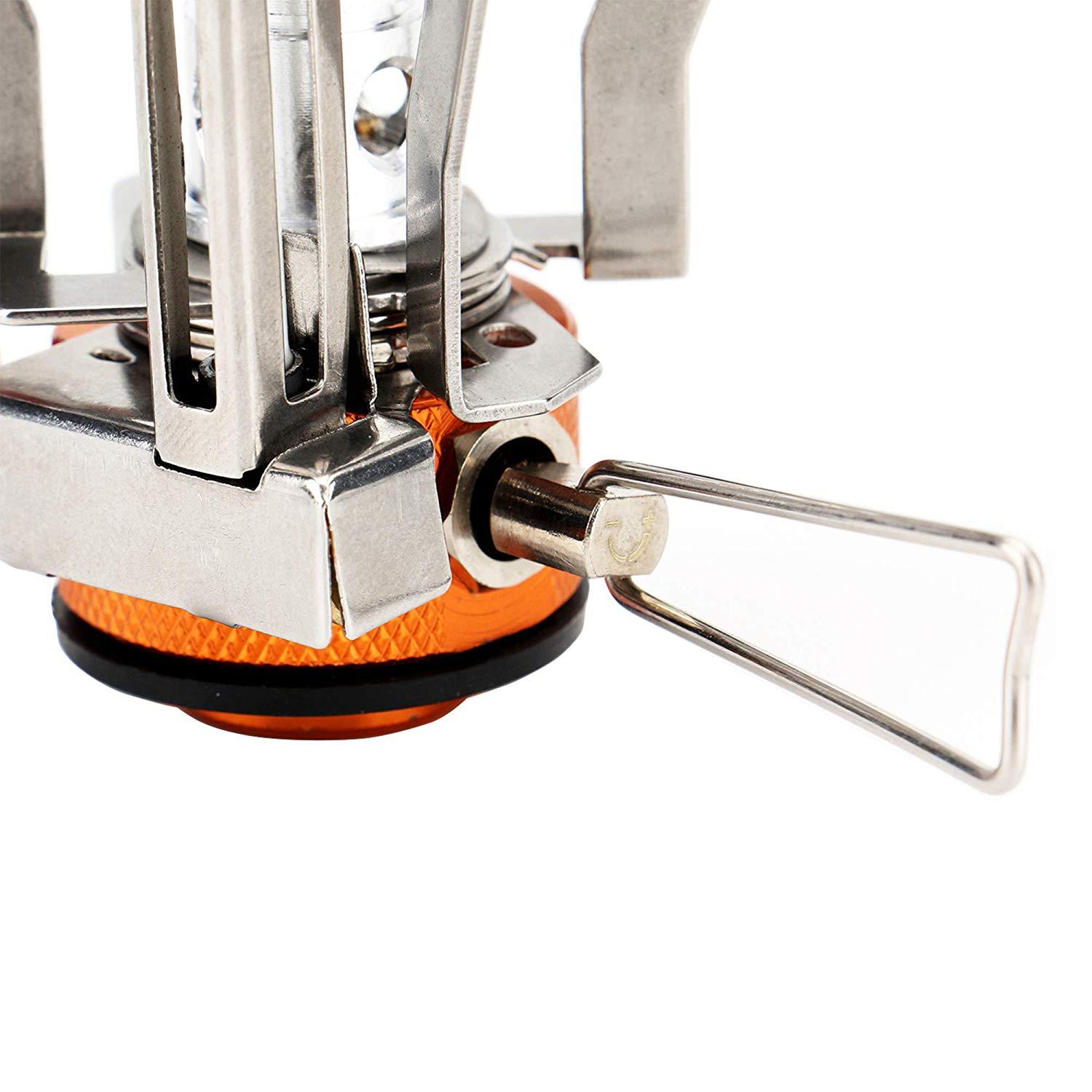 High Quality Mini Camping Stoves Folding Outdoor Gas Stove Portable Furnace Cooking Picnic Split Stoves Cooker Burners 