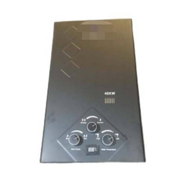 Home Appliance Black Color Copper Heat Exchange 3 Knobs Natural Gas Ckd Hot Water Heater Gas 