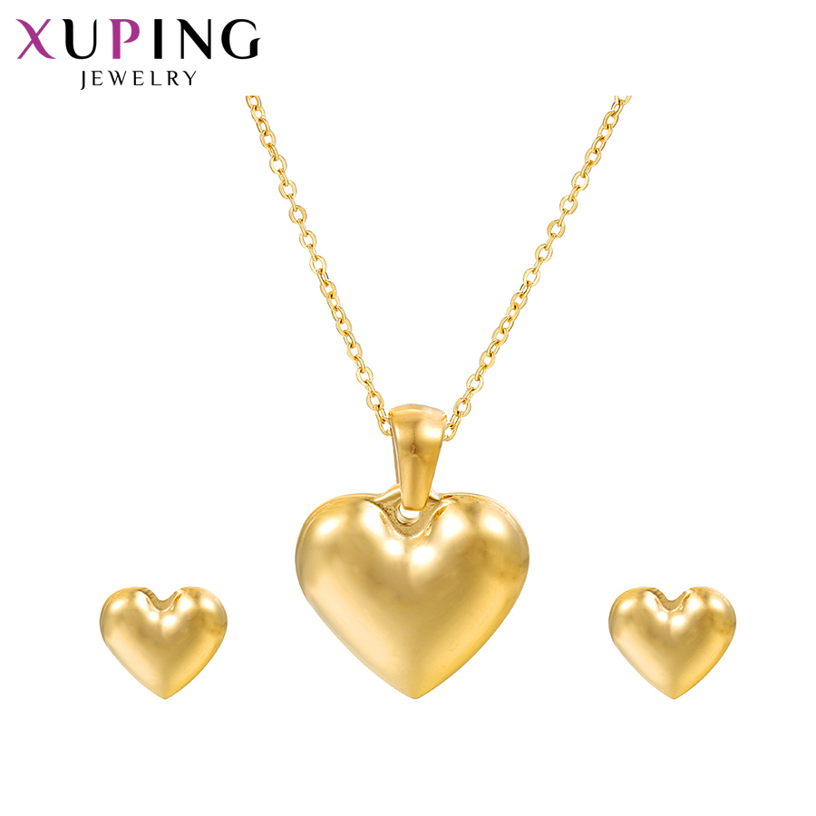 Usa Xuping Jewelry Fashion Necklaces Hot Sale High Quality 14k Gold Stainless Steel Necklace Elegant Necklace For Woman 