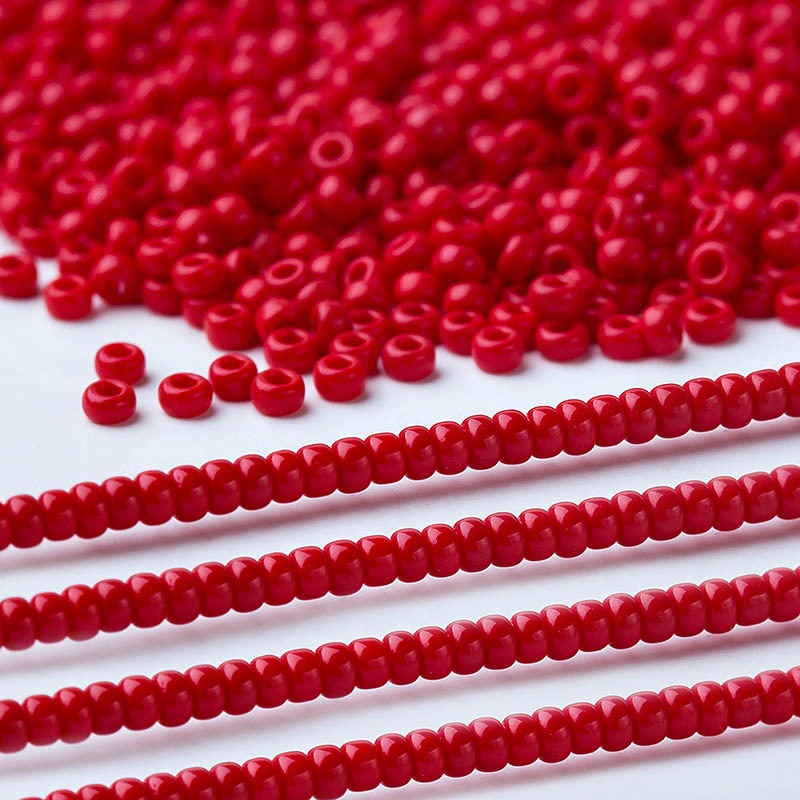 Miyuki 2mm Round Pony Seed Beads Solid Multiple Colour Glass Beads For Jewelry Making Ring Braided Beads 