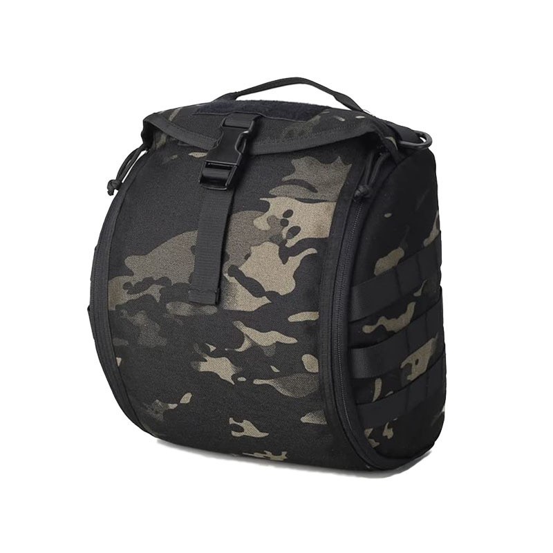 Tactical Helmet Bag Pack,Multi-purpose Molle Storage Carrying Pouch For Sports Hunting Shooting Combat Helmets 