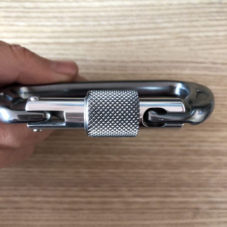 Aluminum Climbing Mousqueton For Outdoor Sports 