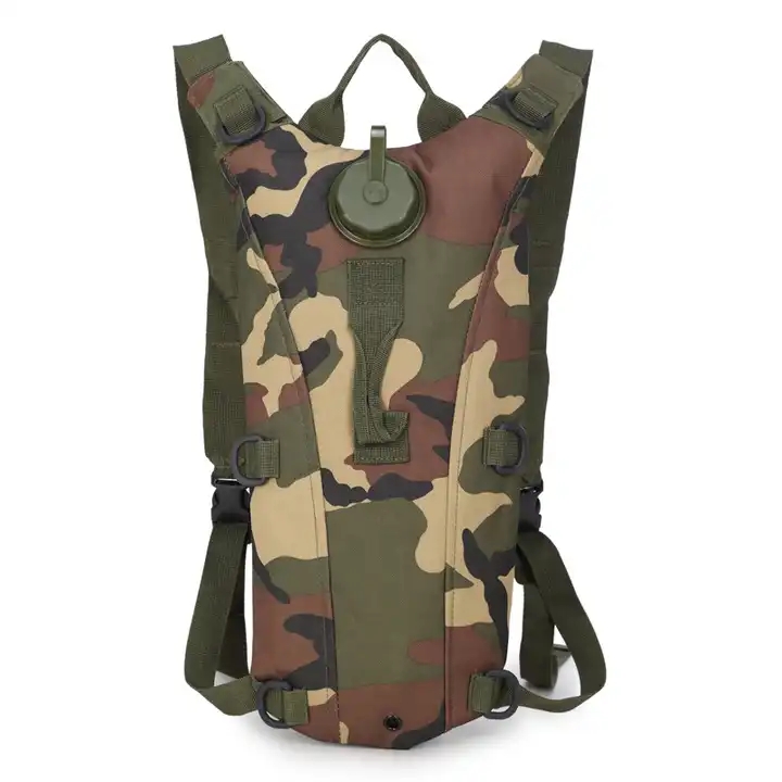 600d 3l Water Bags Tactical Outdoor Mountaineering Cycling Sports Portable Hydration Backpack 