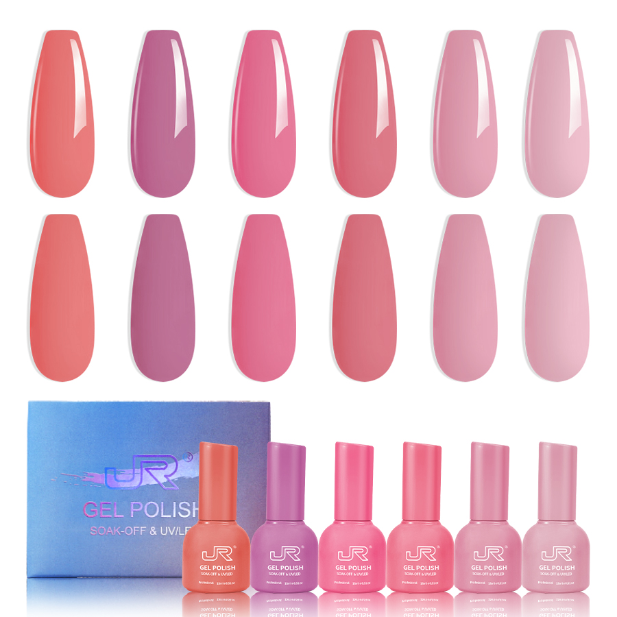 Beauty Products For Women 120 Colors Jr Nail Polish Private Label Uv Gel 15ml Soak Off Gel Polish Kit Nails Supplies Salon 