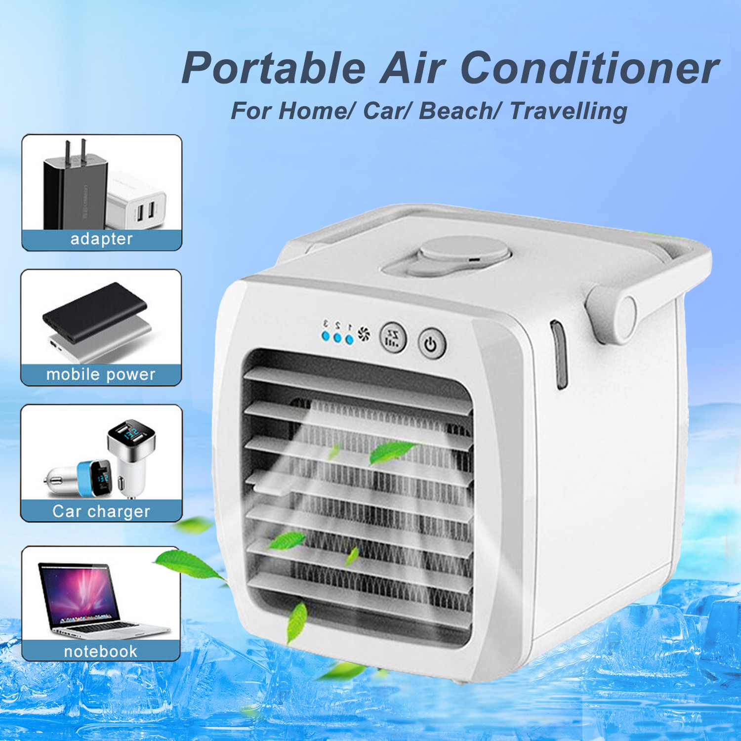 Home Appliance Air Cooler Fan Circulator Industrial Table Floor Fan Air Conditioner 