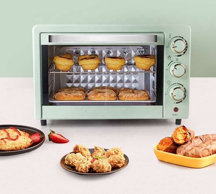 Electric Oven Microwave Home Automatic Multifunction Mini 22l 