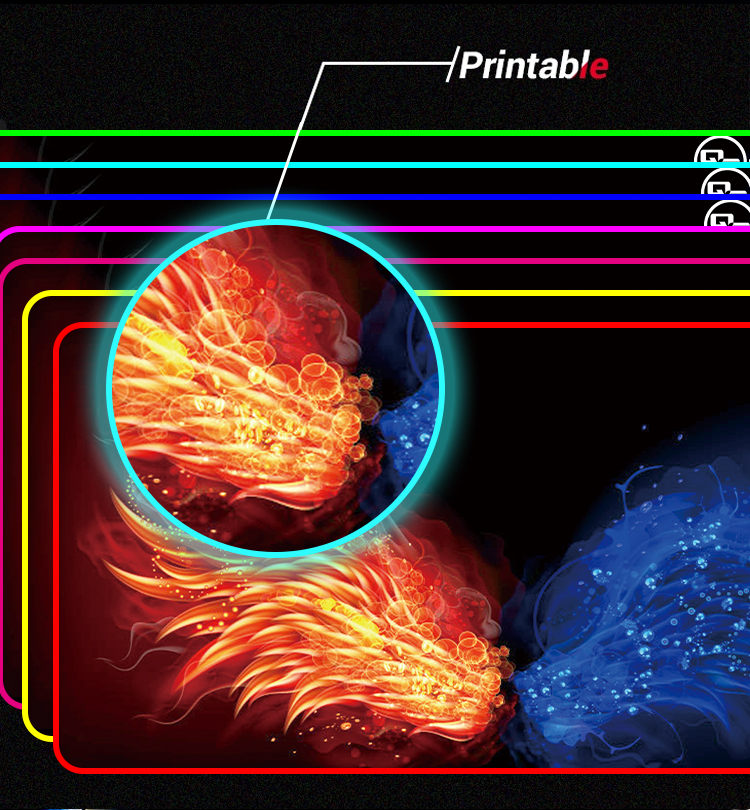 Gaming Computer Mousepads Rgb Large Mouse Pad Gamer Xxl Mouse Carpet Big Pc Desk Play Mat With Backlit 