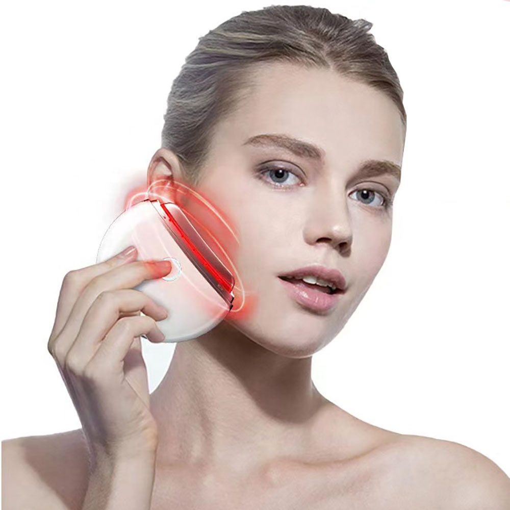 Beauty Products For 2024 Lymphatic Drainage Massager Body Vibrating Gua Sha Ems Red Light Heat Muscle Led Gua Sha Heated 