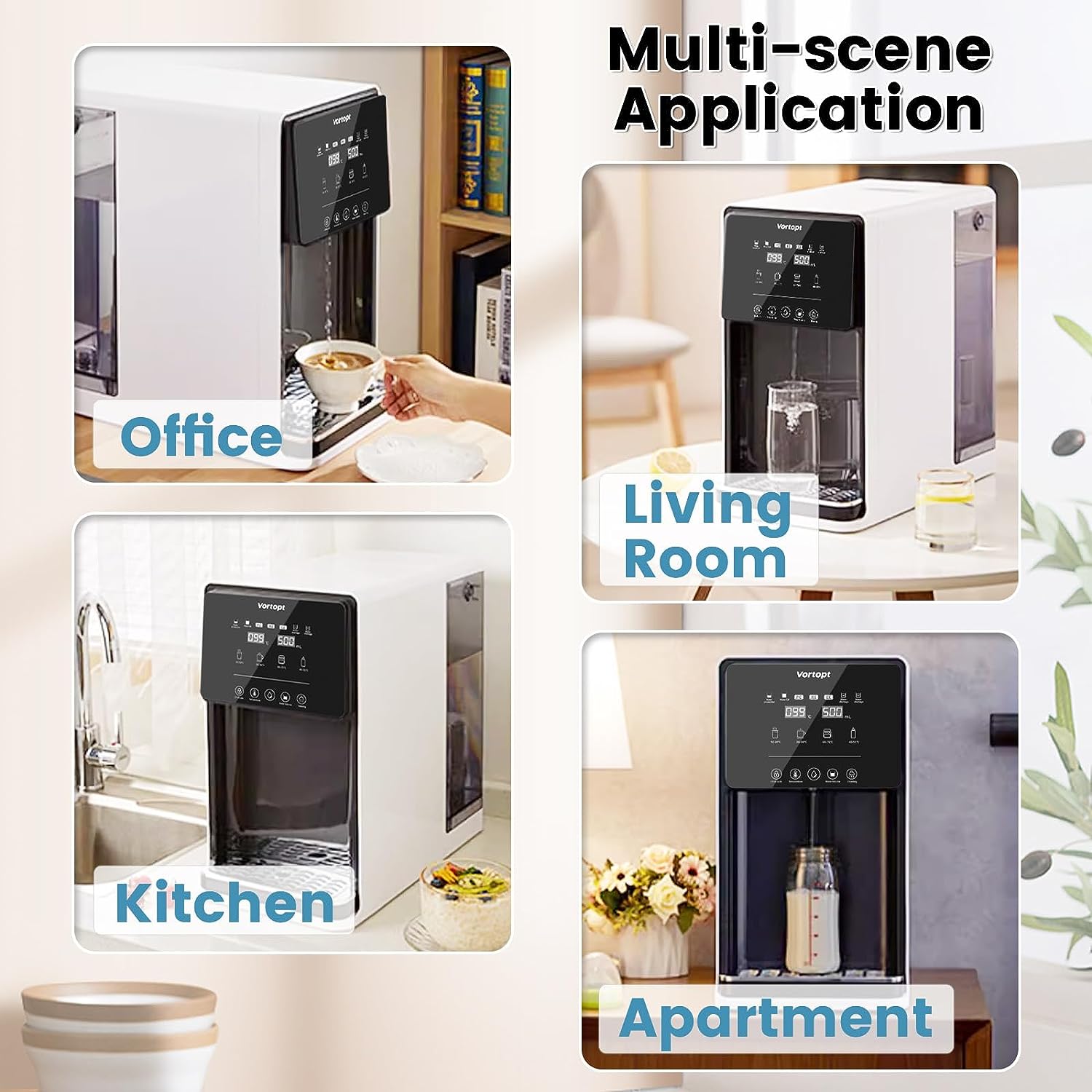 Wholesale Oem Water Dispenser Sustainable Home Appliance Countertop Water Filter Dispenser 