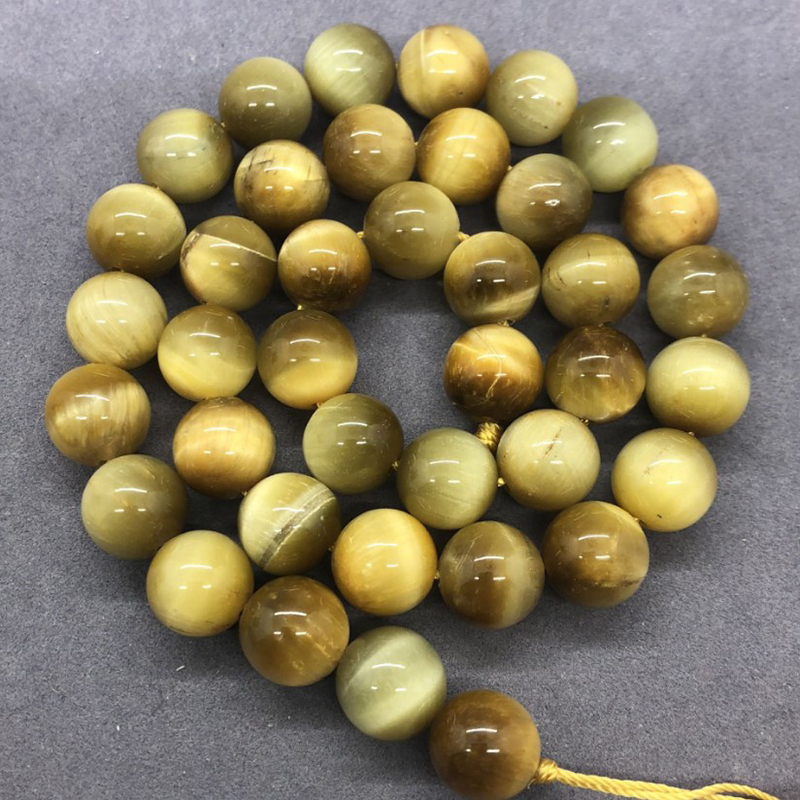 Wholesale Manufacturer Genuine High Quality Gemstone Bead Natural Tiger Eye Stone Loose Beads For Jewelry Making (ab1770) 