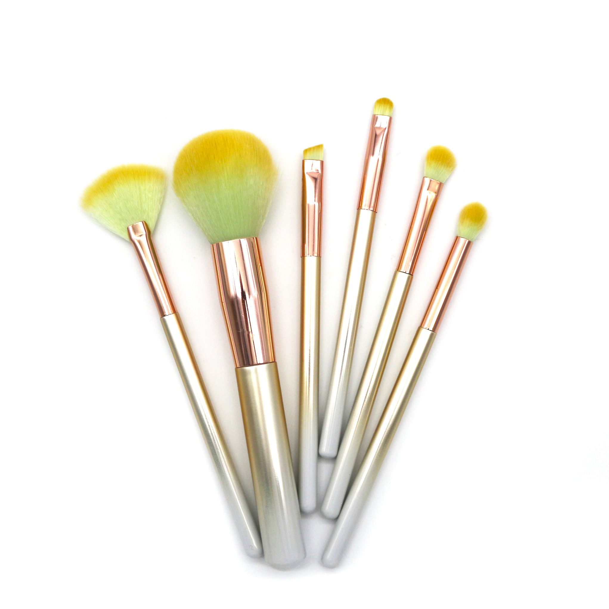 Professional Vegan Soft Synthetic Fiber Custom Logo Eco Friendly Beauty Products For Women Makeup Brushes Set 