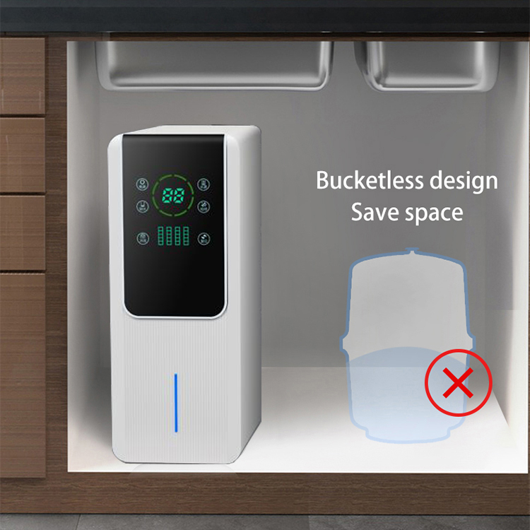 Home Activated Carbon 600 Gpd Under Sink Tankless Ro System Composite Filter Circulating Water System Water Purifier 