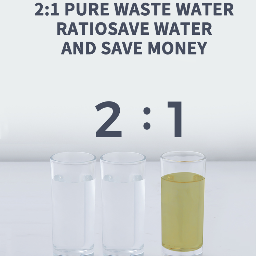 2022 New House Household Water Filter 500g Drinking Water Filters Purifier Tankless Reverse Osmosis Water Filter System For Home 