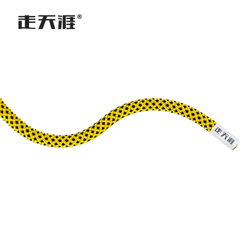 Wholesale Outdoor Climbing Rope Braided Camping Escape Safety Rope Mountain Dynamic Climbing Rope 