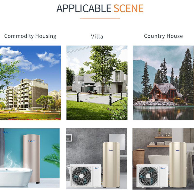 Kf70 200l 1.2p Air Source Water Heater Home Appliance Heat Pump 