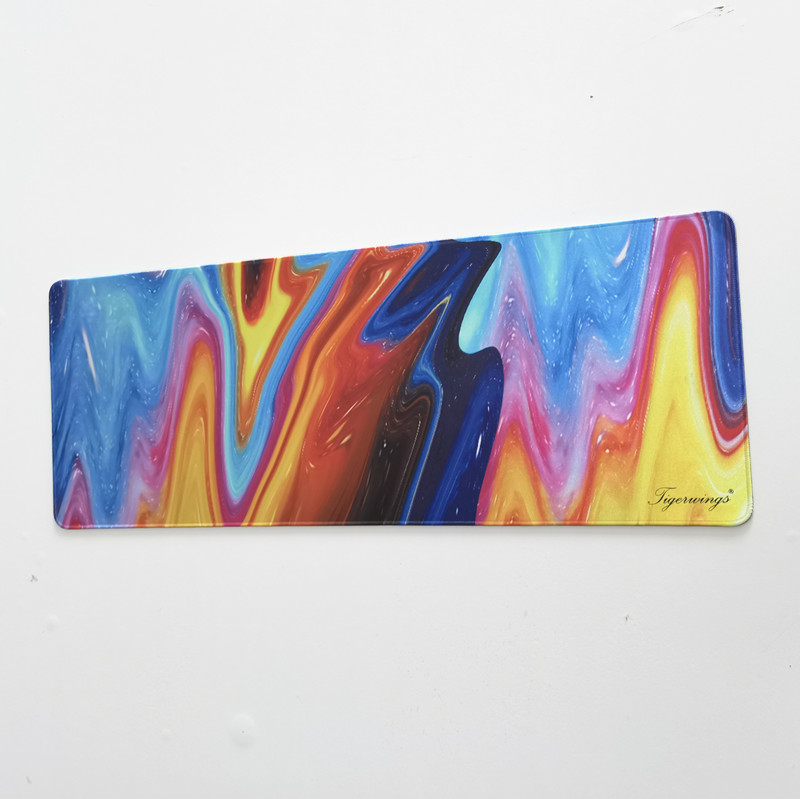 Custom Heated Glowing Computer Sublimation Logo Blank Big Large Xxl Mouse Pad Gaming 