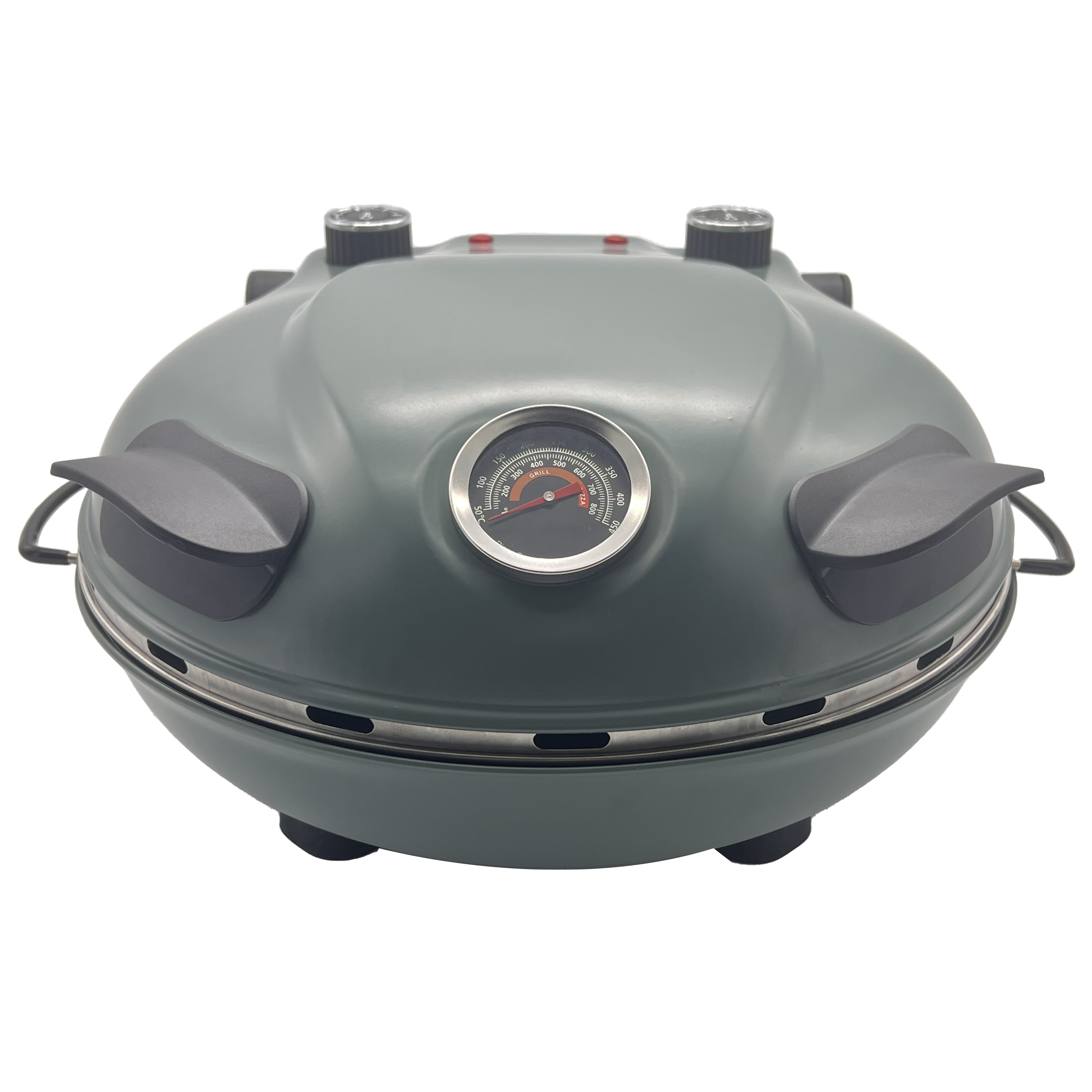 Non-stick Automatic Pizza Maker With 180 Degree Opening Pizza Oven For Home 