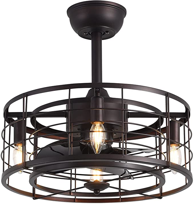 Tongwei Industrial Style Retro Deluxe Decorative Palm Leaves 5 Blade Antique Ceiling Fan For Home Hotel Office Use 