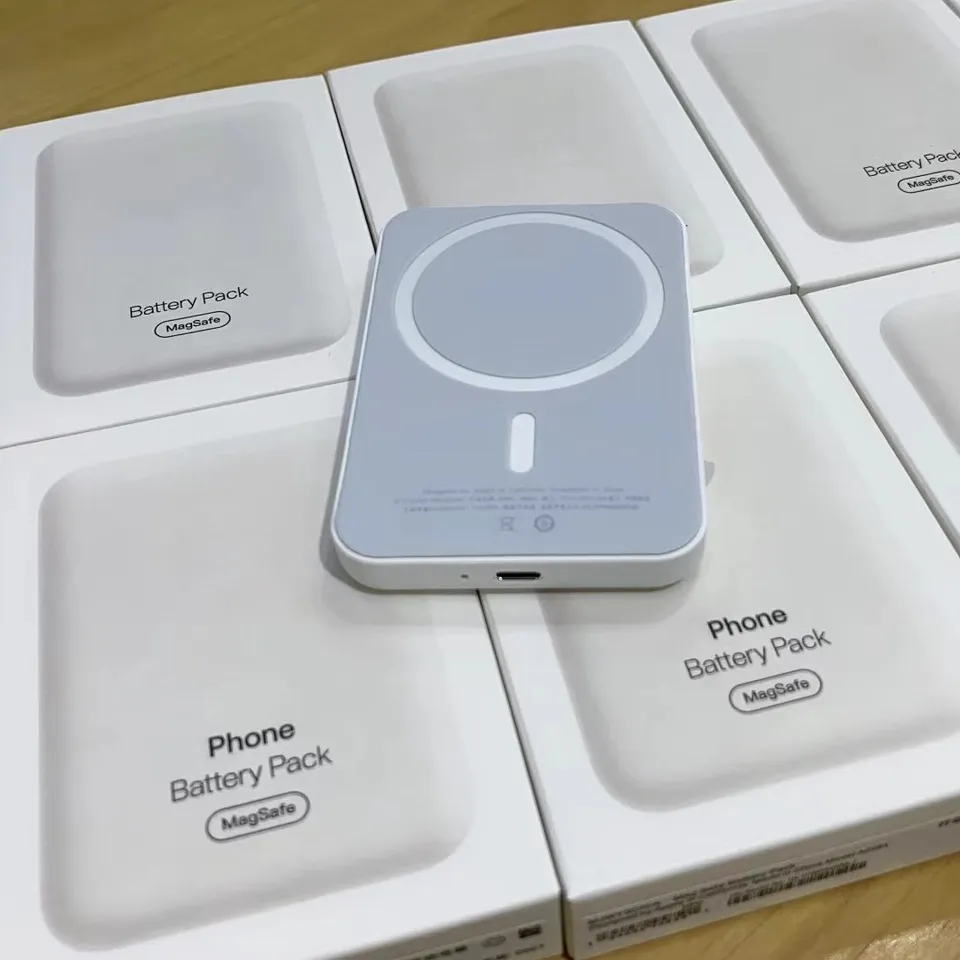 Hot Selling 10000mah Magnetic Wireless Power Bank Slim Powerbank Mini Magnetic Wireless Charger For Iphone 14 