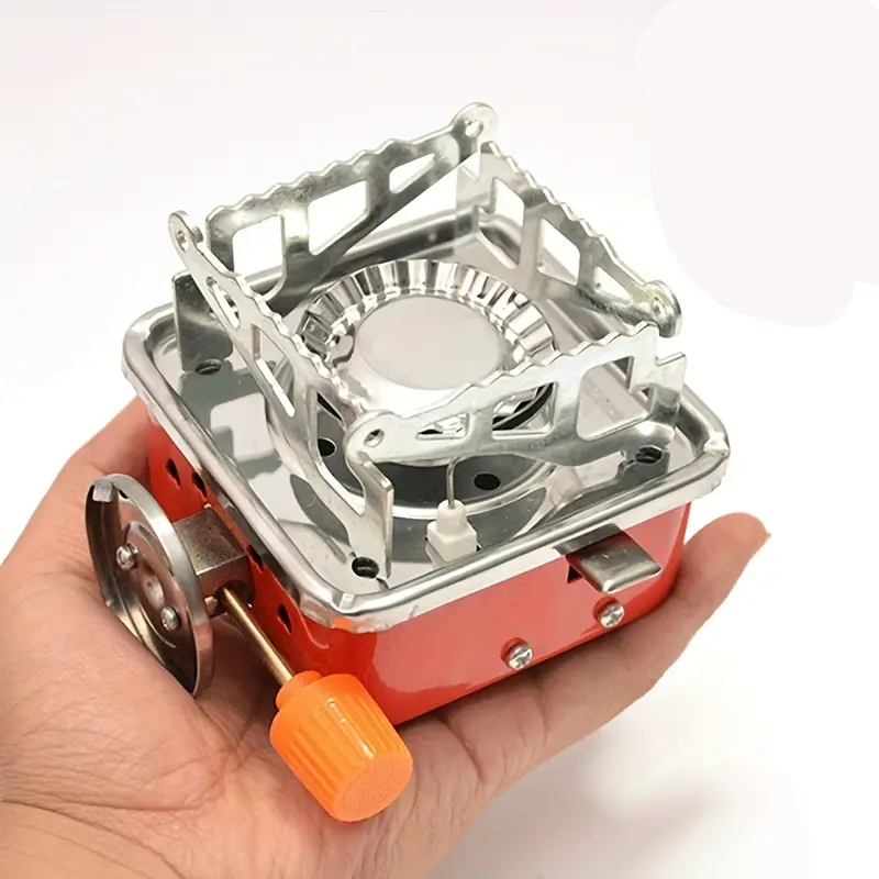 Portable Small Square Stove Sports Outdoor Camping Supplies Picnic Stove Card Gas Special Gas Stove 