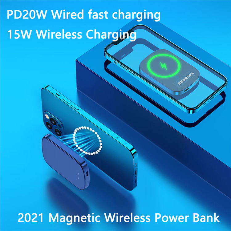 External Battery Charger For I Phone Usbc Mini Power Bank For Battery Case With Wireless Charger Iphone 14 13 12 Bower Bank 