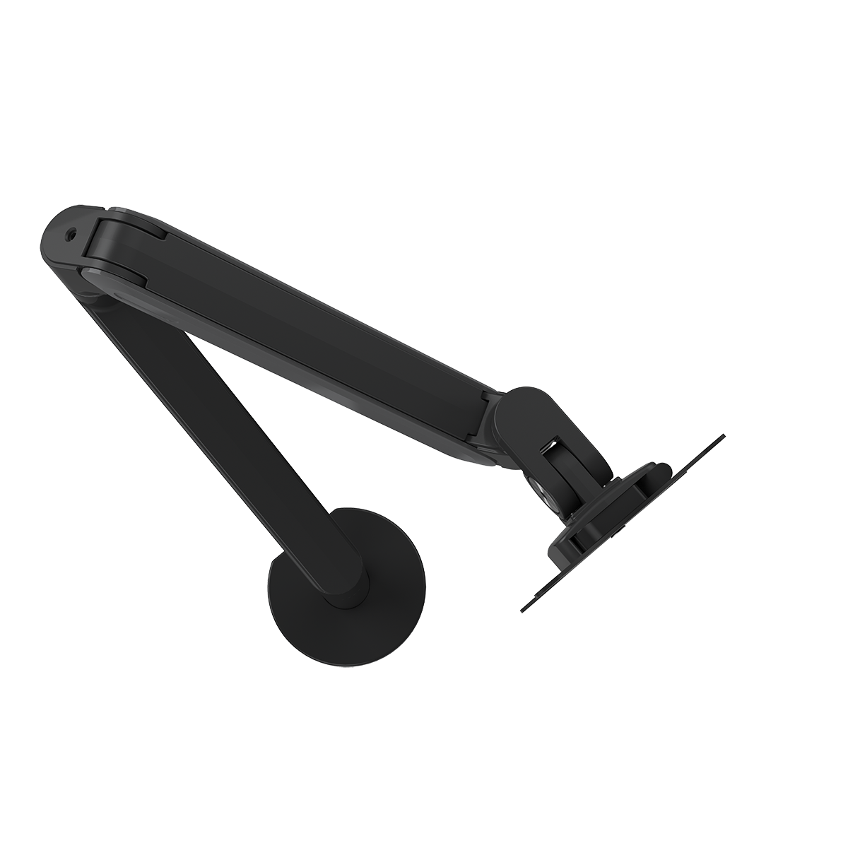 Sliver Multifunctional Desktop Lcd Universal Rotating Telescopic Single Computer Monitor Arm 