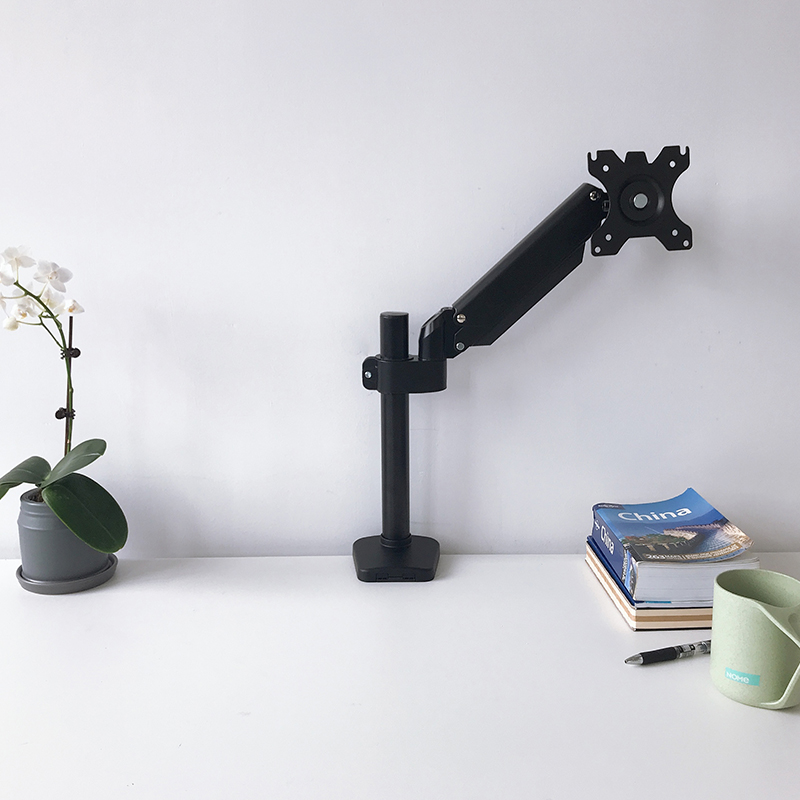 Ag8p-11 Single Morden Gas Spring Monitor Mount Max Vesa 100*100 Fits 13-32" Lcd Monitor Other Computer Accessories 