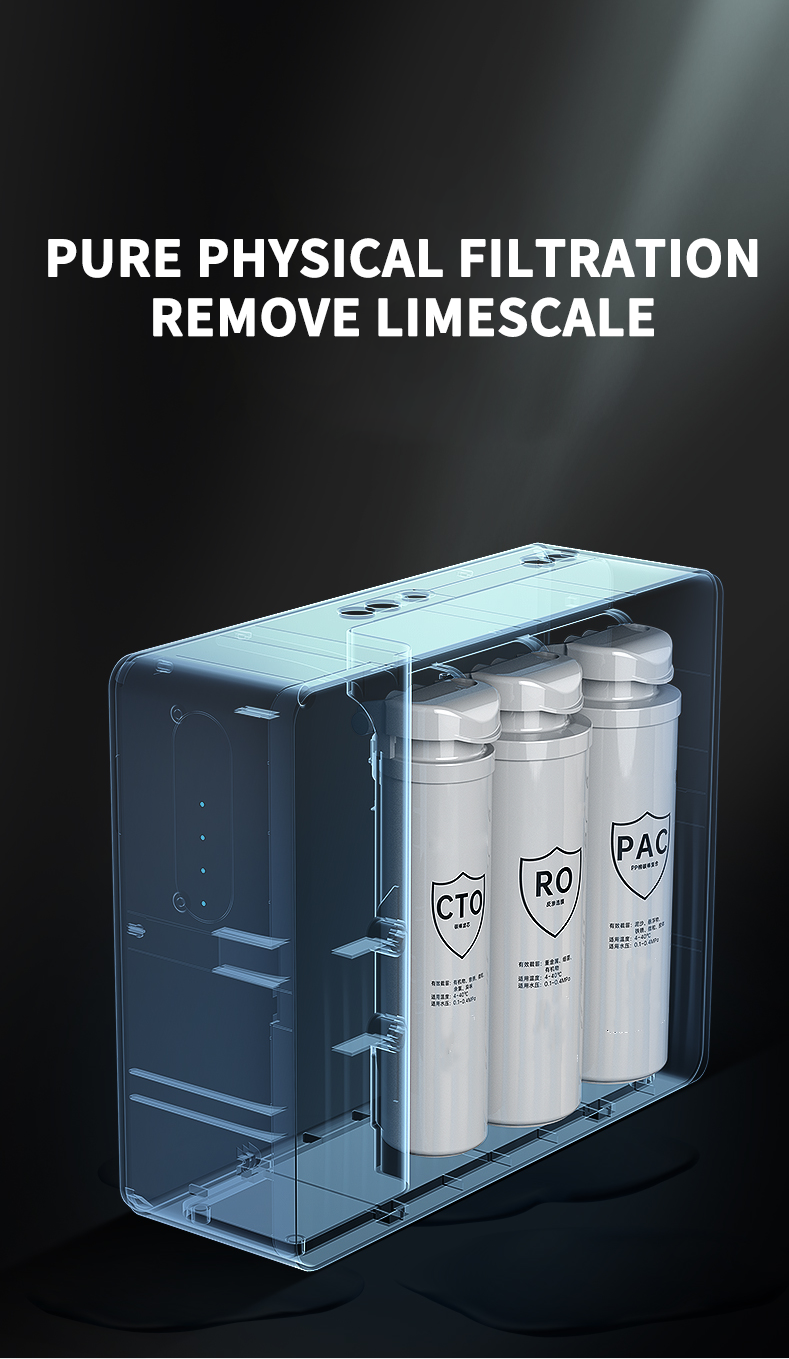 2022 New House Household Water Filter 500g Drinking Water Filters Purifier Tankless Reverse Osmosis Water Filter System For Home 