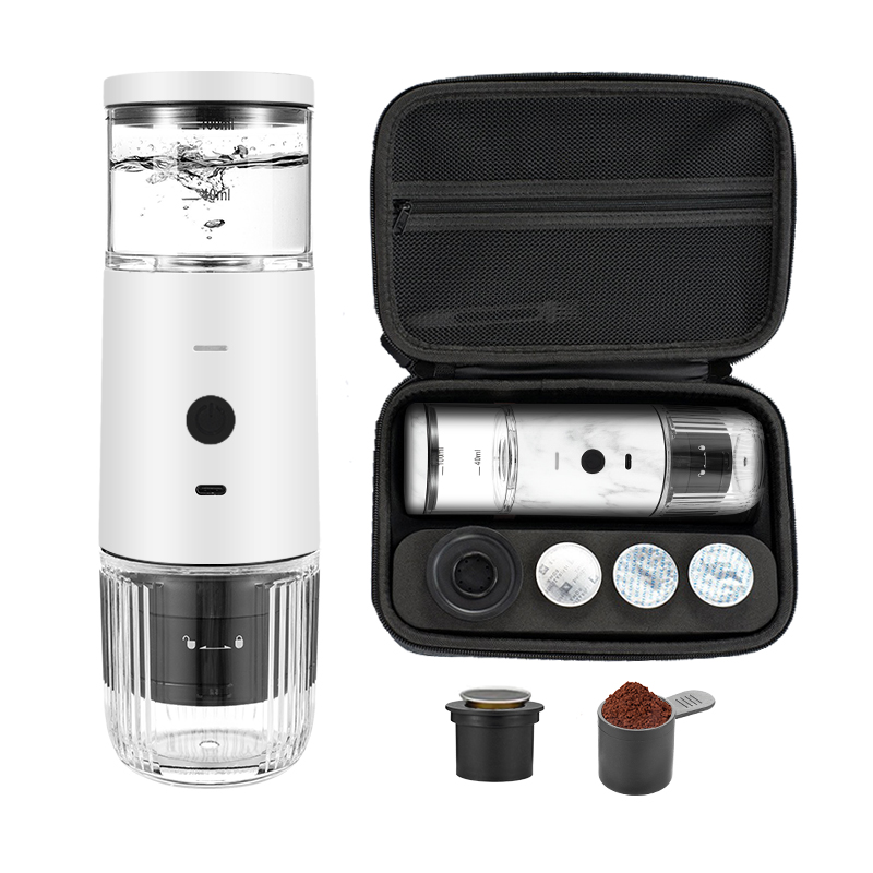 Best-selling Portable Convenient Home And Out Universal Electronic Rechargeable Coffee Grinder Drip Filter 