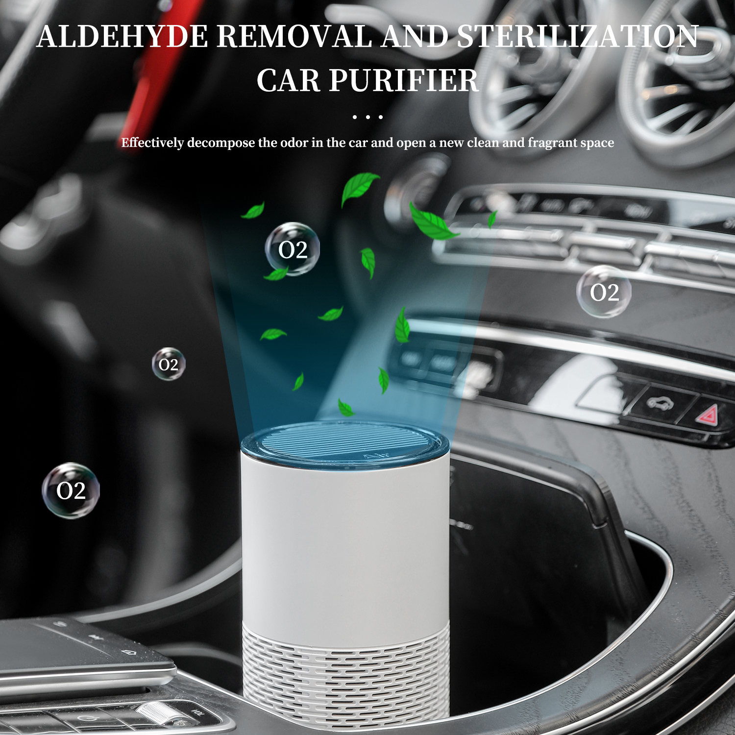Factory Price Home Appliance Air Purifier Hepa Filter Cleaner Smoke Portable Ozone Car Air Purifier 