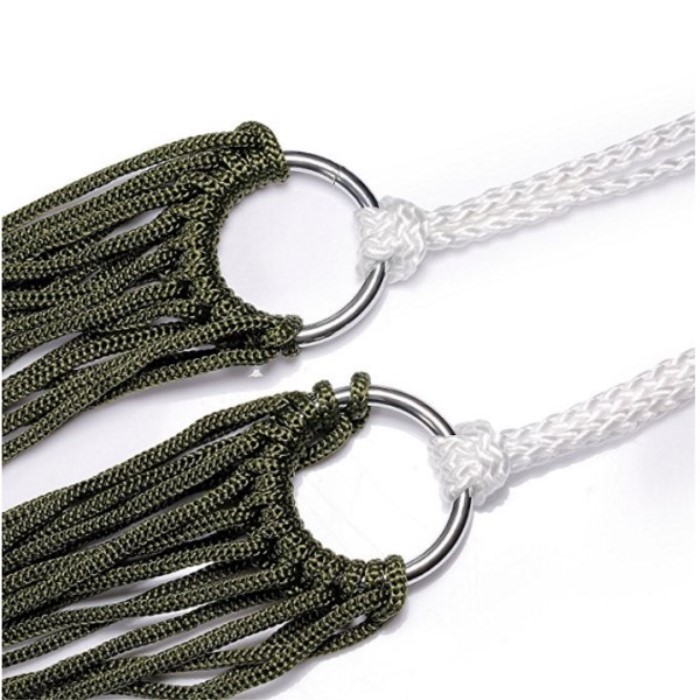 Wholesale 5 Colors Portable Hammock Net Mesh Bed Outdoors Hammock Easy Packing 