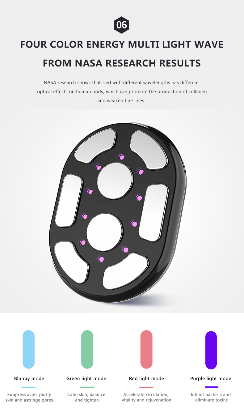 Newest Four-color Nano-color Light Slim Shaping And Fat Reduction Beauty Products With Ce Certification 