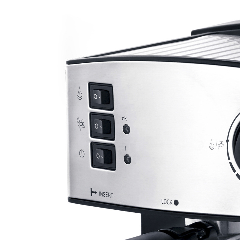 Home Appliance Automatic Espresso Coffee Makers 15 Bar 850w Cappuccino Maker Coffee Machine And Milk Frother 