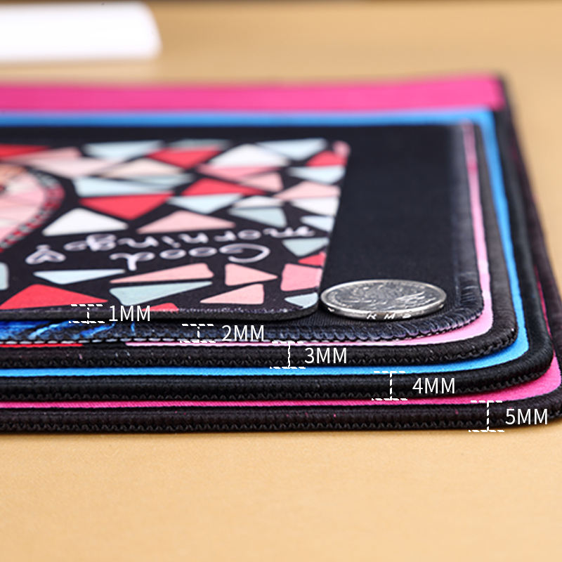 Custom Design Rubber Deskmat Computer Gaming Accessories Mousepads Anime 